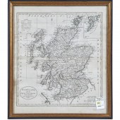MAP, SCOTLAND WITH THE PRINCIP
