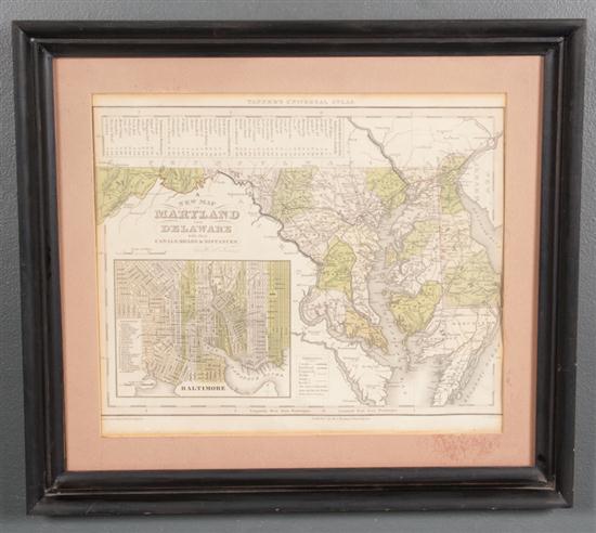 [Map] Tanner; ''A New Map of