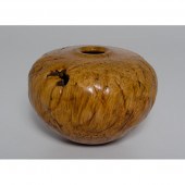 Maple Burl Lathe Turned Vessel