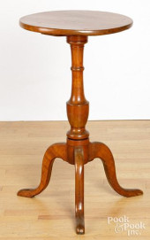 MAPLE CANDLESTAND, EARLY 19TH