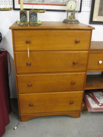 Maple Chest four drawer 42'' tall