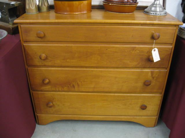 Maple Chest Four Drawer 6'' to 8