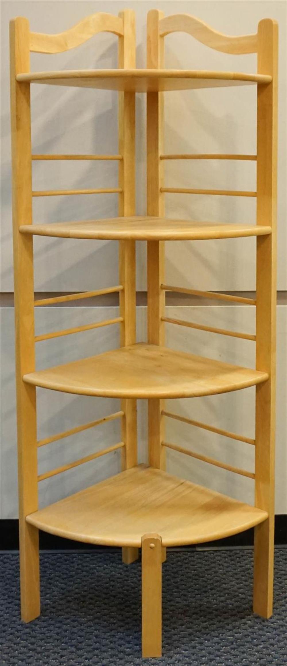 MAPLE CORNER SHELF, H: 70 IN, D: 18