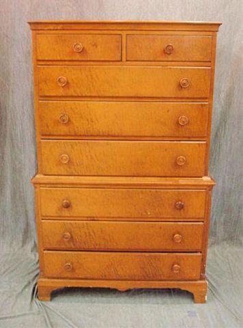 Maple Hi Boy Signed Flint &
