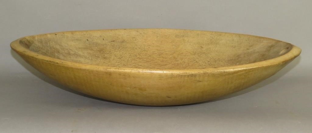 MAPLE OBLONG TRENCHERca. 19th