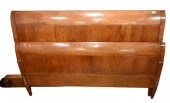 MAPLE QUEEN SIZE SLEIGH BED, A