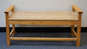 MAPLE ROPE SEAT BENCHMaple Rop
