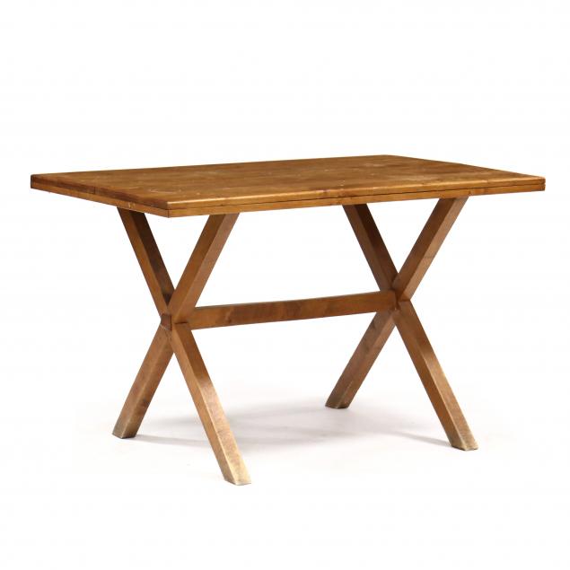 MAPLE SAWBUCK BREAKFAST TABLE First