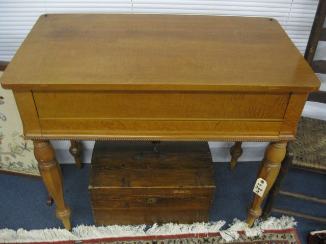 Maple Spinet Desk inner