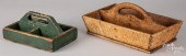 MAPLE UTENSIL TRAY, 19TH C.Map