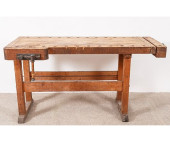 MAPLE WORK BENCH<br>Maple work