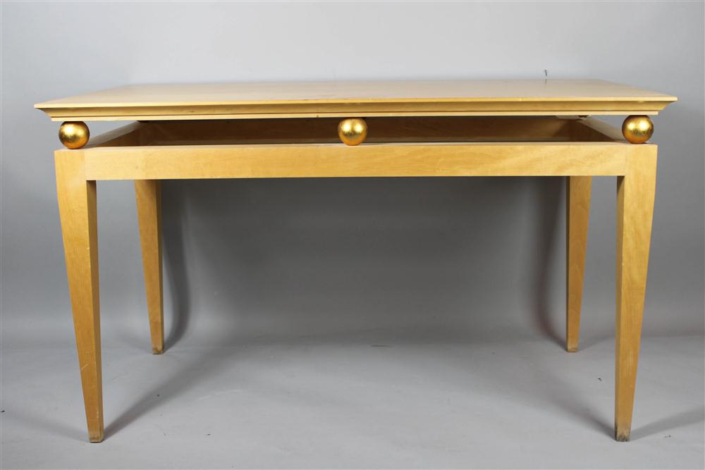 MAPLE WRITING TABLE the rectangular