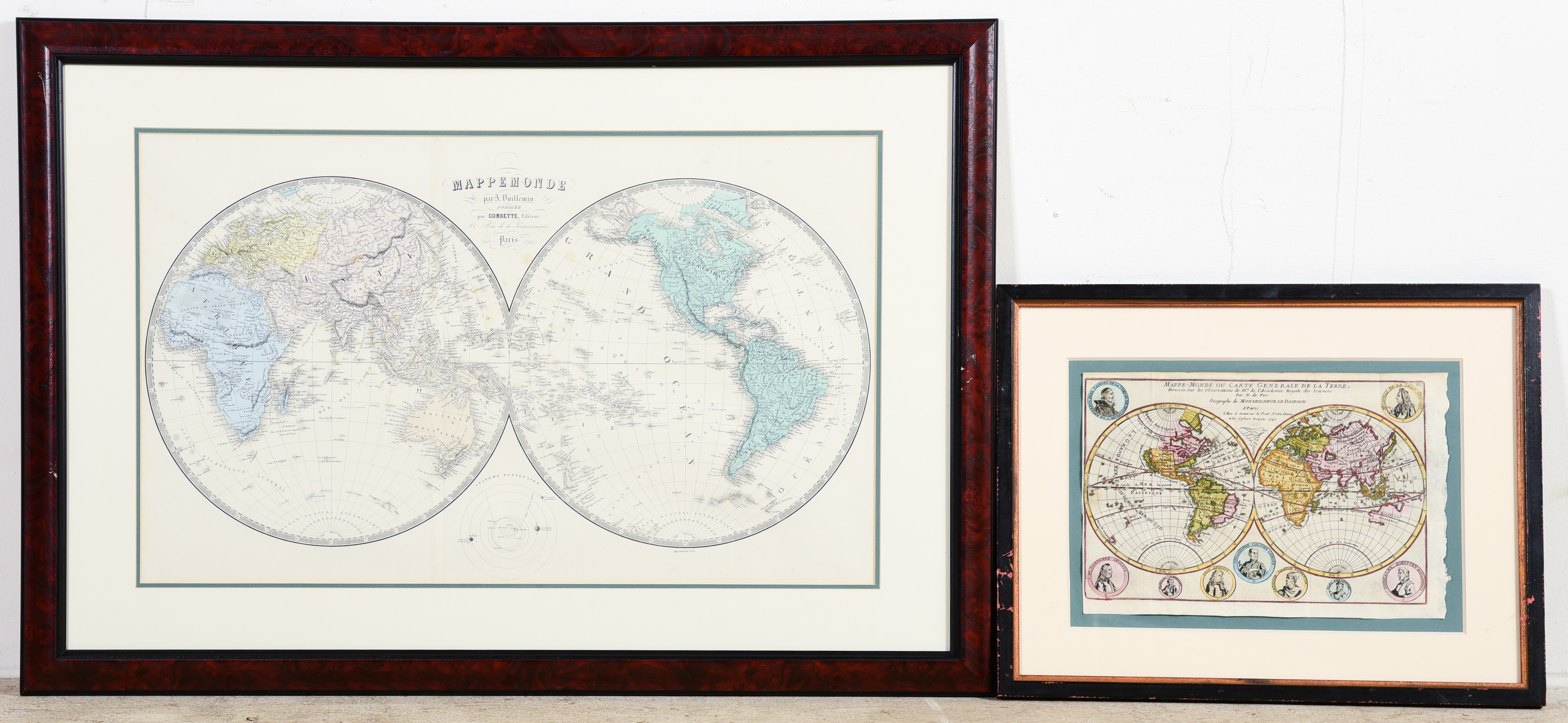 Mappe Monde Ou Carte Generale de la