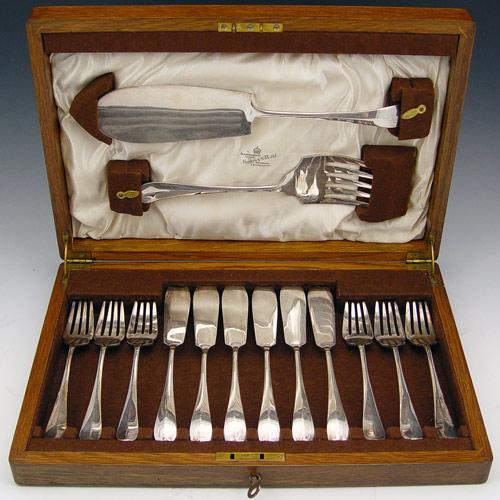 MAPPIN & WEBB SILVERPLATE FISH