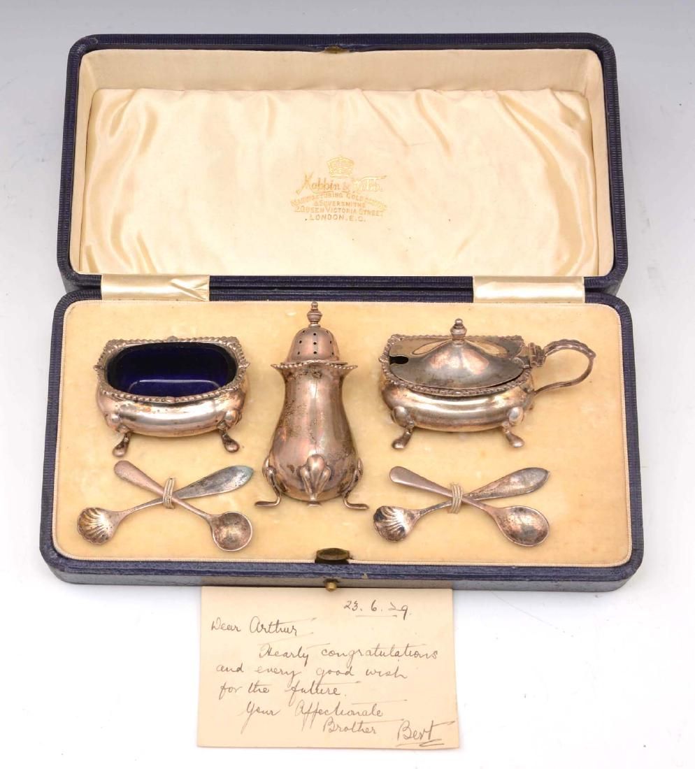 MAPPIN & WEBB STERLING SALT &