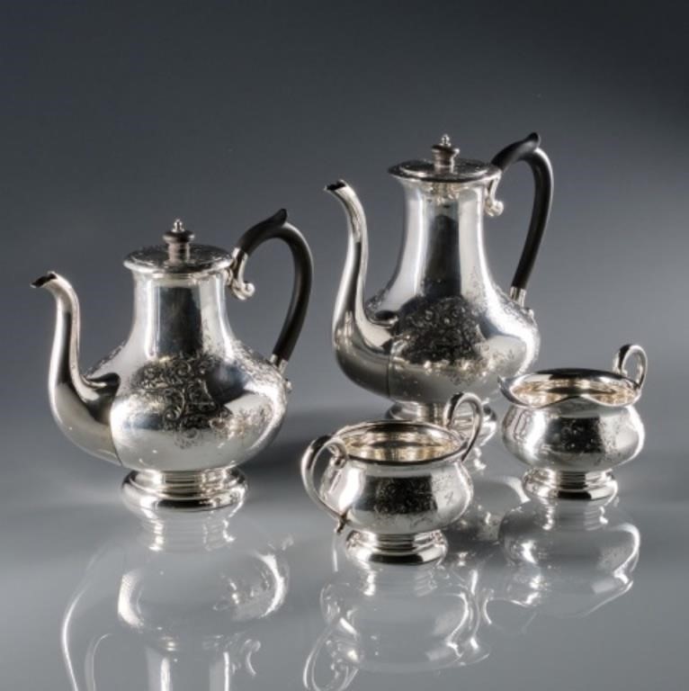 MAPPIN & WEBB STERLING SILVER TEA