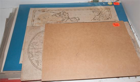 (MAPS)  Fourteen items, including