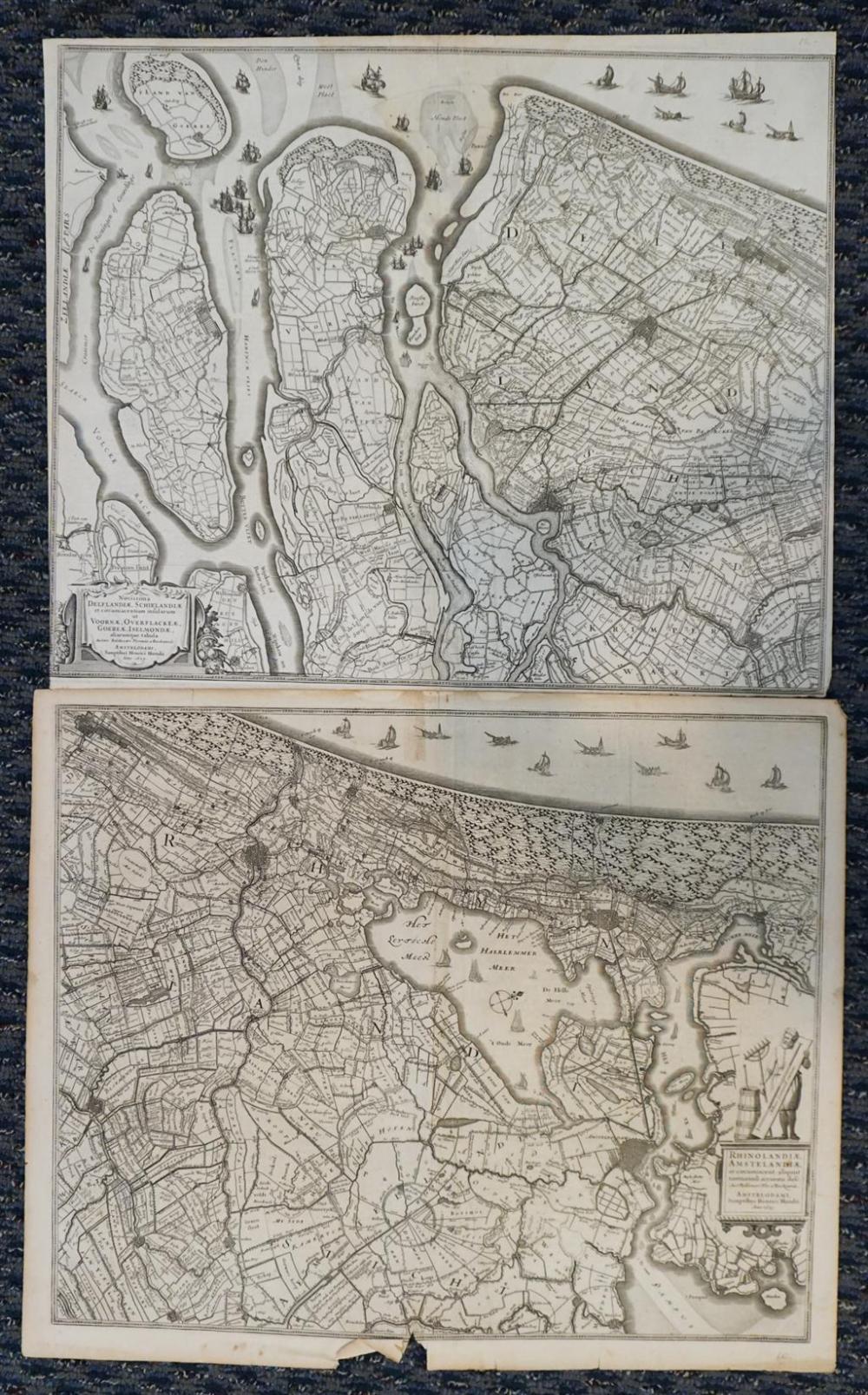 MAPS OF AMSTERDAM AFTER WILLEM