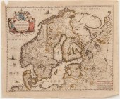 Maps of Scandanavia by Joan Bl