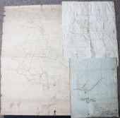 [Maps] Three early hand-drawn