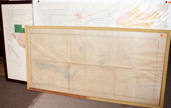 [Maps] Three plans of Baltimore and