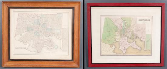 [Maps] Two Baltimore Subjects 1)