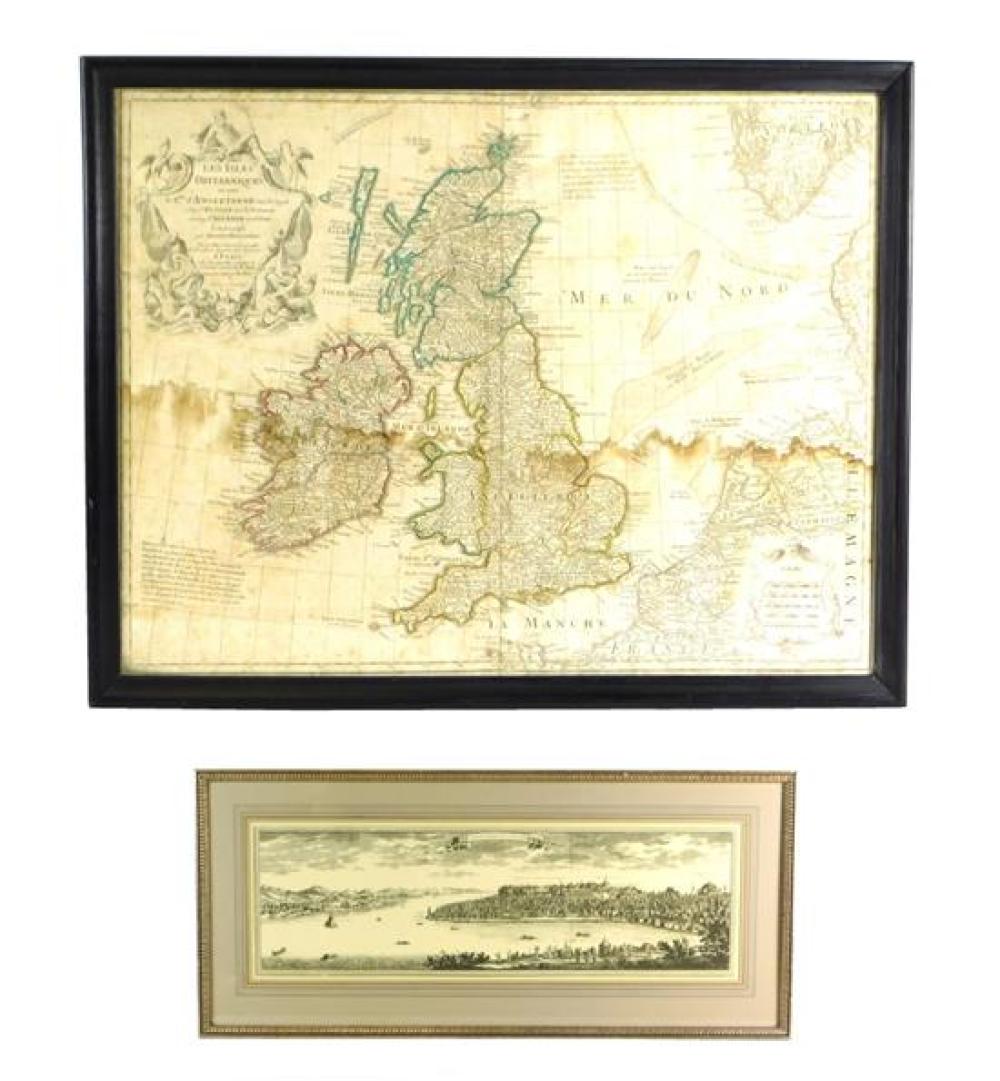 MAPS: TWO MAPS: GUILLAUME DELISLE