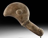MAPUCHE STONE CEREMONIAL CLAVA