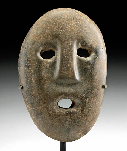 MAPUCHE STONE MASKETTE**First