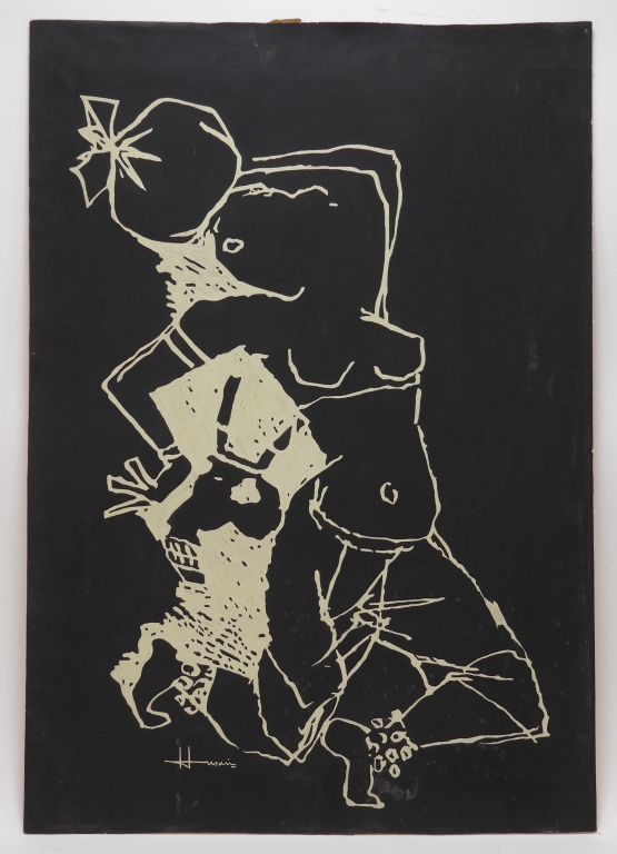 MAQBOOL FIDA HUSAIN ABSTRACT