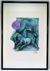 MAQBOOL FIDA HUSSAIN CUBIST HO