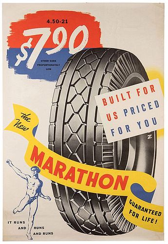 MARATHON TIRESMarathon Tires. Circa