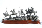 "MARAUDERS" PEWTER SCULPTURE B