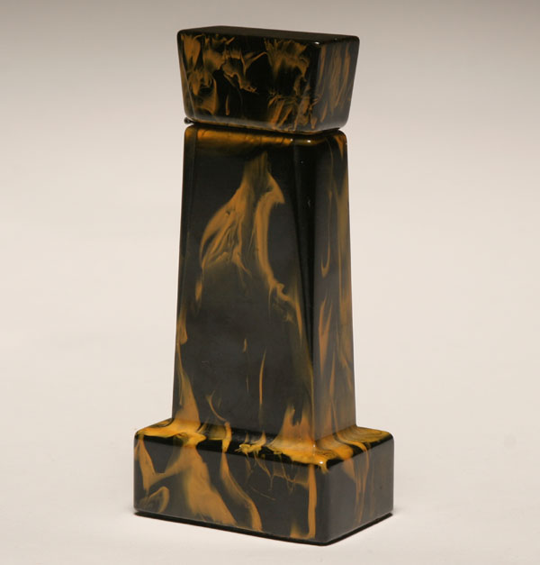 Marbelized bakelite table