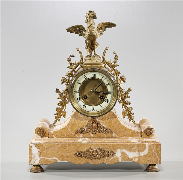 Marble and bronze European-style