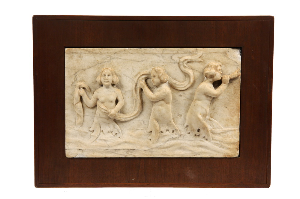 MARBLE BAS RELIEF - Rare Italian