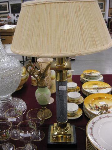 Marble & Brass Table Lamp classical