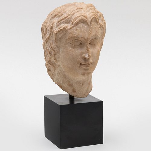 MARBLE BUST OF A HEROIC YOUTH,