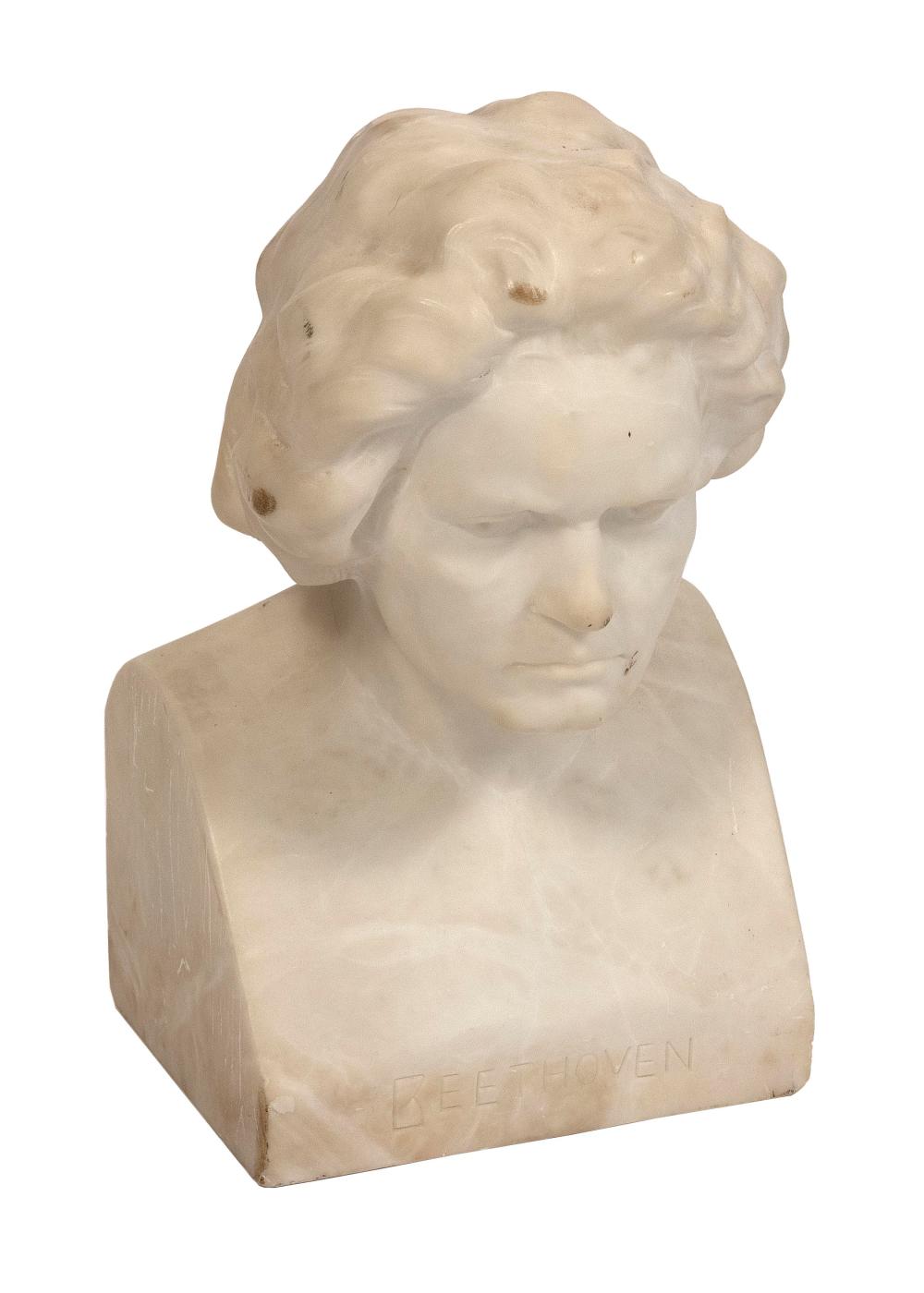 MARBLE BUST OF BEETHOVEN 20TH