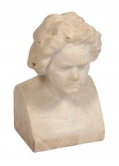 MARBLE BUST OF BEETHOVEN 20TH