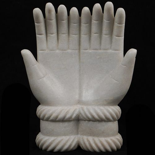 MARBLE CARVED HANDS