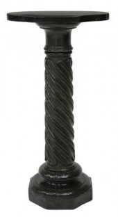 MARBLE COLUMN PEDESTAL PLANT S