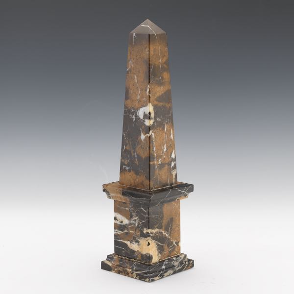 MARBLE EGYPTIAN REVIVAL OBELISK  14