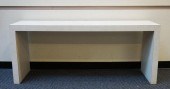 MARBLE FORMICA SOFA TABLE, H: