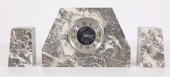 MARBLE GARNITURE CLOCK SET<br>