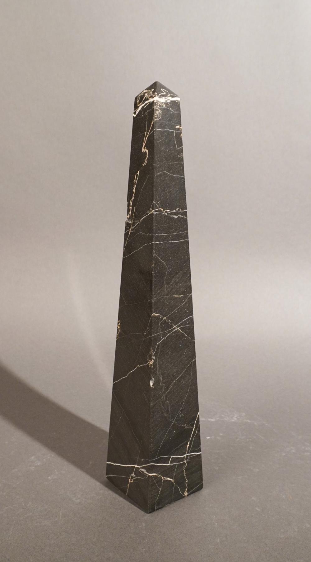 MARBLE OBELISK, H: 14 IN. (35.6