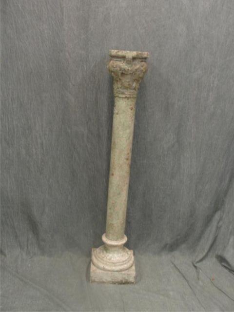Marble Pedestal. From an East
