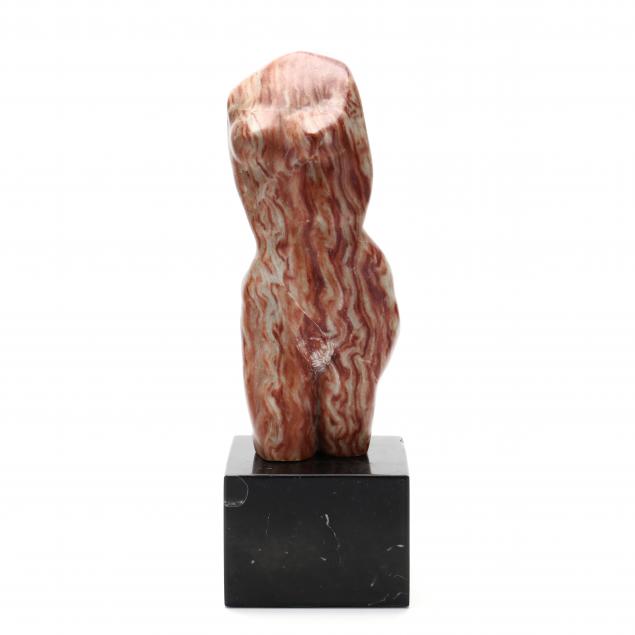 MARBLE SCULPTURE OF A FEMALE