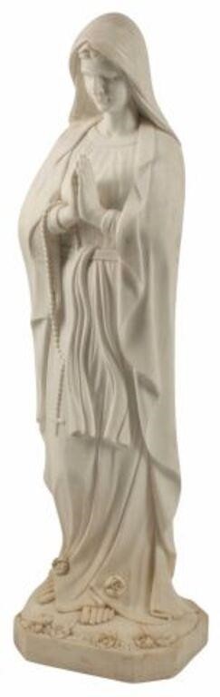 MARBLE SCULPTURE OUR LADY OF