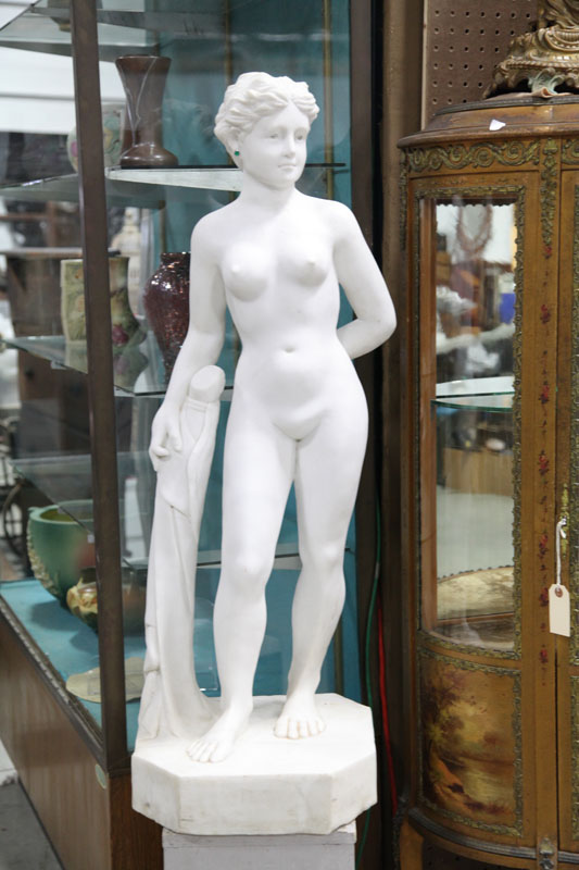 MARBLE STATUE. European  20th